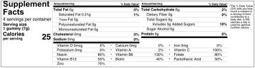 Elderberry & Goji Berry Immunity Shots Gummy Vitams | 12-Pack