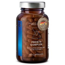 Prostate Health Supplement for Men with Saw Palmetto Pumpkin Seed Black Garlic Nettle Extract Zinc & Selenium 120 Capsules Urinary Health & Prostate S