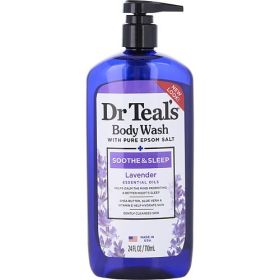 Dr. Teal's by Dr. Teal's Body Wash with Pure Epsom Salt - Soothe & Sleep with Lavender --710ml/24oz