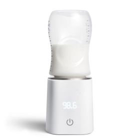 98Â° Digital Bottle Warmer Perfect Temperature Every Time;  Plug-In;  White