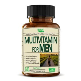 Multivitamin For Men - Complete Mens Multivitamins & Multiminerals With Vitamin A, C, D, E, B12, Zinc & More Essential Vitamins For Men - Mens Vitamin