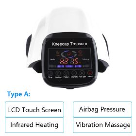 Pressotherapy Knee Pad Massager (Ships From: China, Color: Airbag-Touch Screen)