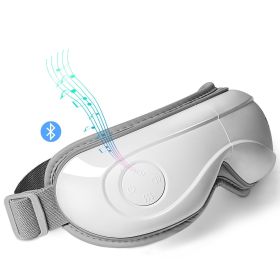 VEVOR Heated Eye Massager (Control Type: Push-button, Color: White)
