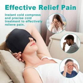 Boming 360° Migraine Relief Massager (Color: Black)