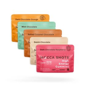 Variety Boxes (Box: Mocca Shots Energy Gummies with Caffeine)