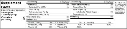 Mocca Shots Energy Gummies with Caffeine