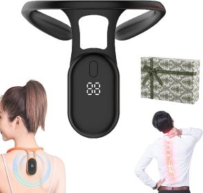 UIJKMN Portable Neck Massager (Color: Black, Packs: 1)